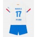 Tanie Strój piłkarski Barcelona Marcos Alonso #17 Koszulka Wyjazdowej dla dziecięce 2023-24 Krótkie Rękawy (+ szorty)